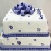 Gift Box - 2 tier Bow Flower Cake (D,V)